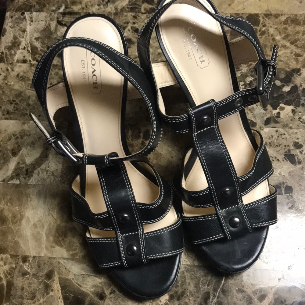 Coach Ginger Heels